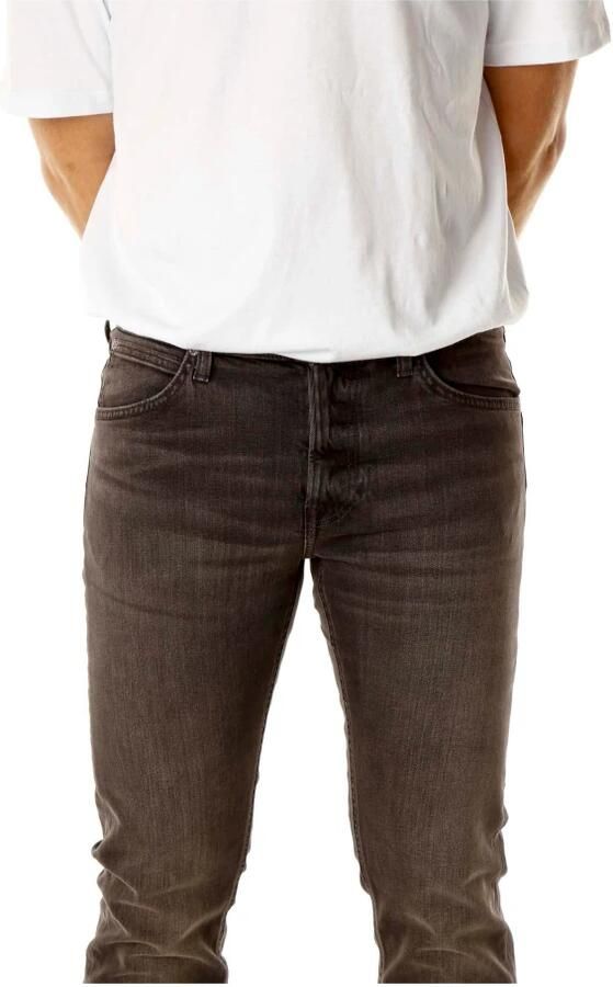 Lee Straight Fit Zip Fly Jeans Gray Heren - Foto 6