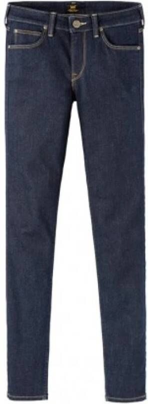 Lee Rechte jeans Blauw Dames