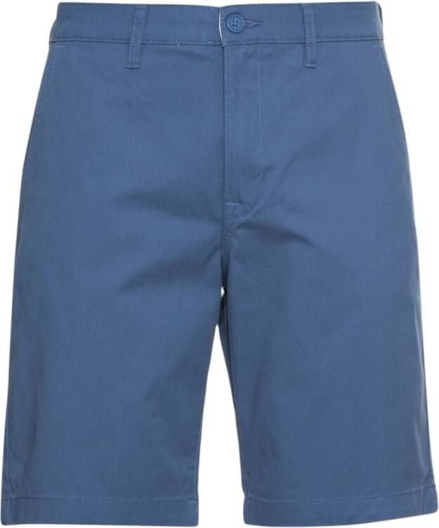 Lee Reguliere Chino Shorts Blauw Heren