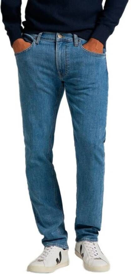 Lee Skinny Jeans Blauw Heren