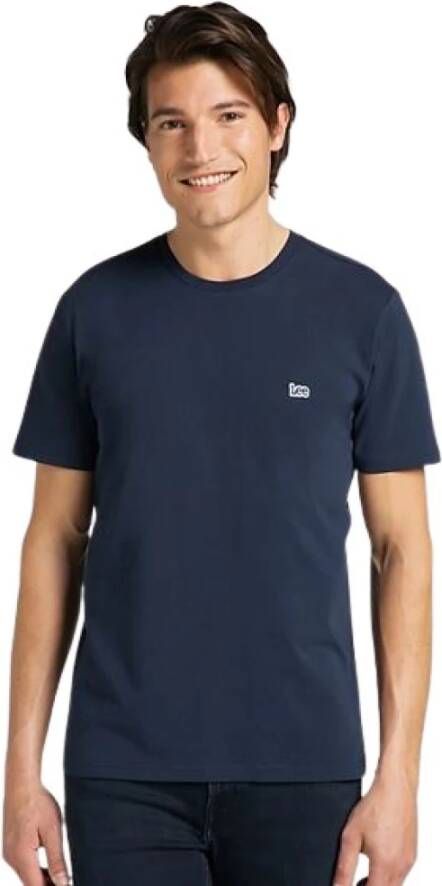 Lee T-shirt Blauw Heren