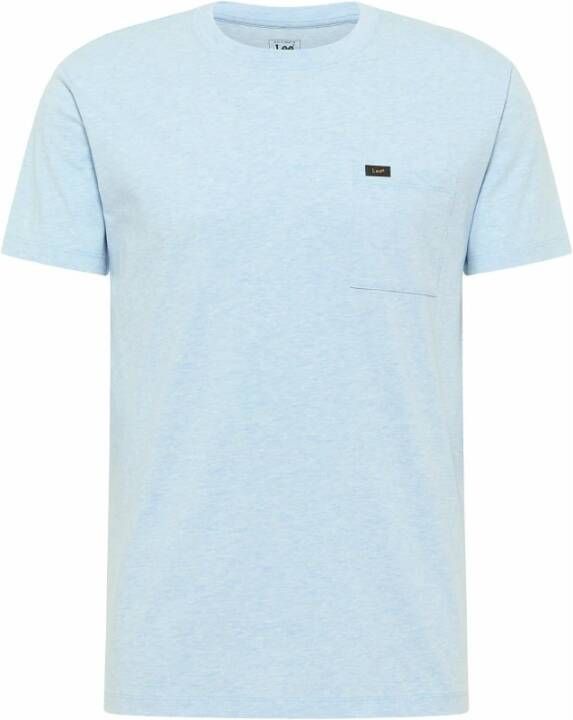 Lee T-shirt met zakken Ultimate Blauw Heren