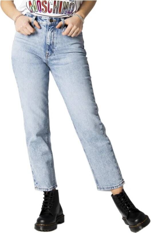 Lee Jeans plain front and back pockets Blauw Dames