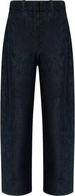 Lemaire High-waisted jeans Blauw Dames