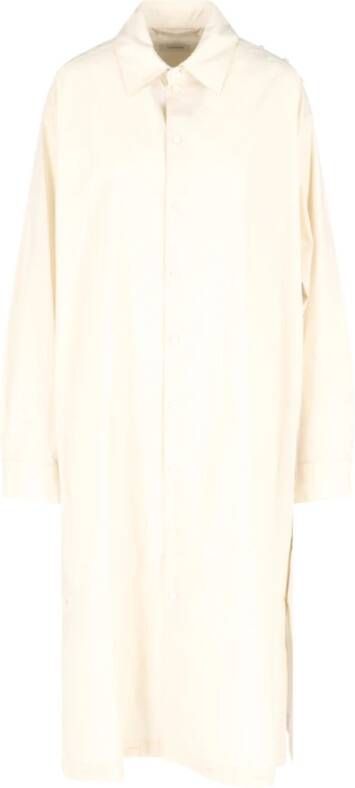 Lemaire Shirt Dresses White Dames