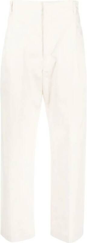 Lemaire Trousers Wit Heren