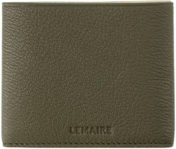Lemaire Wallets & Cardholders Green Heren