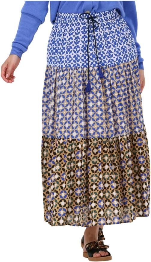 Leon & Harper A-Lijn Rok Juicy Tc160 Tile Multicolor Dames - Foto 3