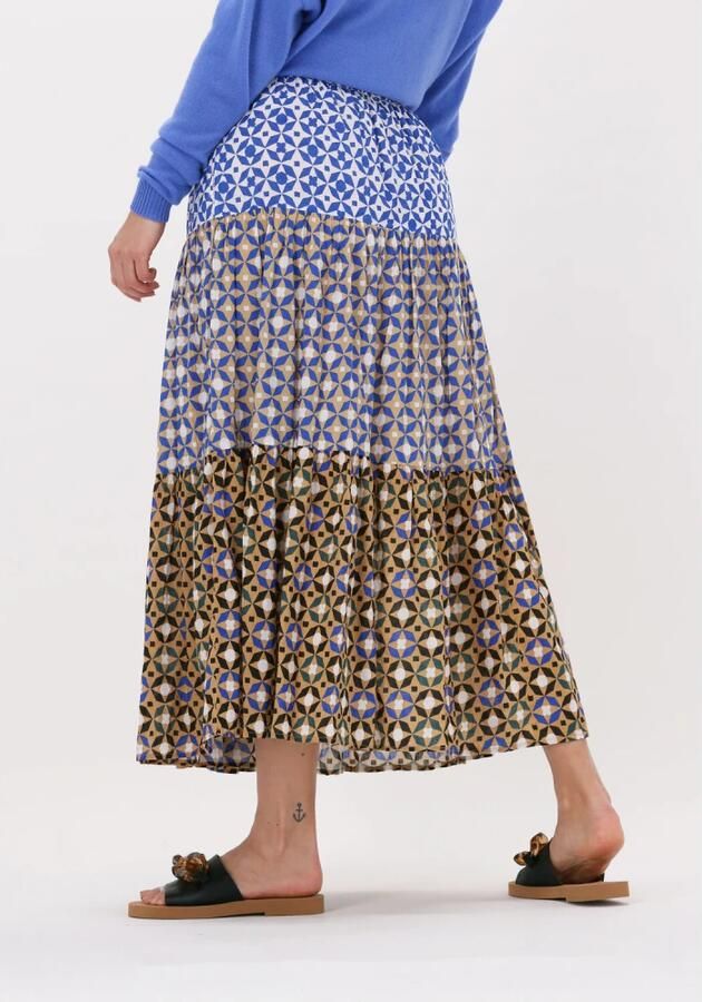 Leon & Harper A-Lijn Rok Juicy Tc160 Tile Multicolor Dames - Foto 2