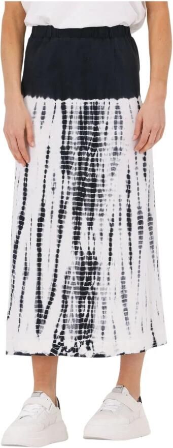 Leon & Harper Joy Jc00 T+d Midi Rok Grijs Multicolor Dames - Foto 3