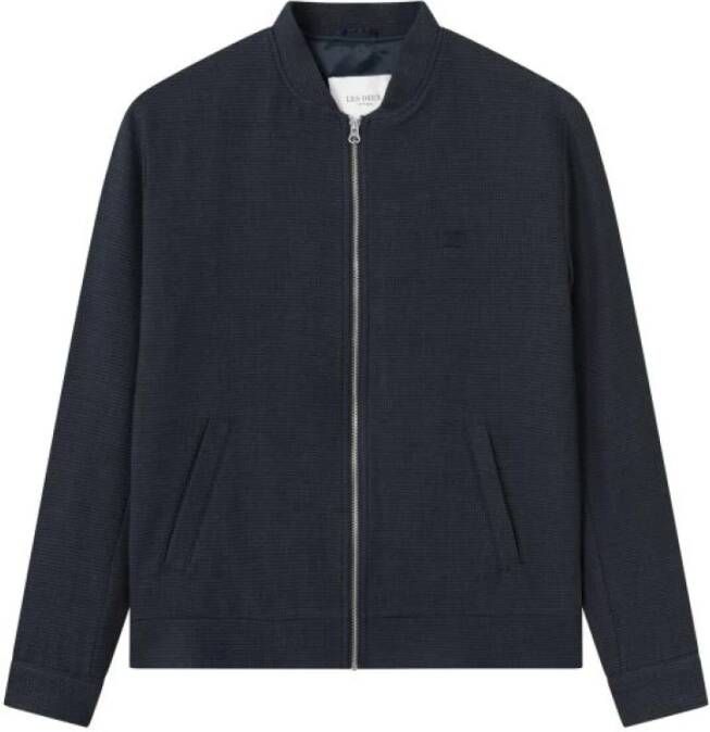 LES DEUX Heren Jassen Como Bomber Jacket Donkerblauw - Foto 5
