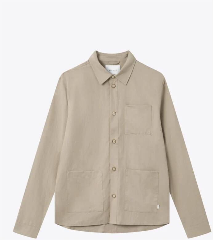 Les Deux Casual overhemd Beige Heren