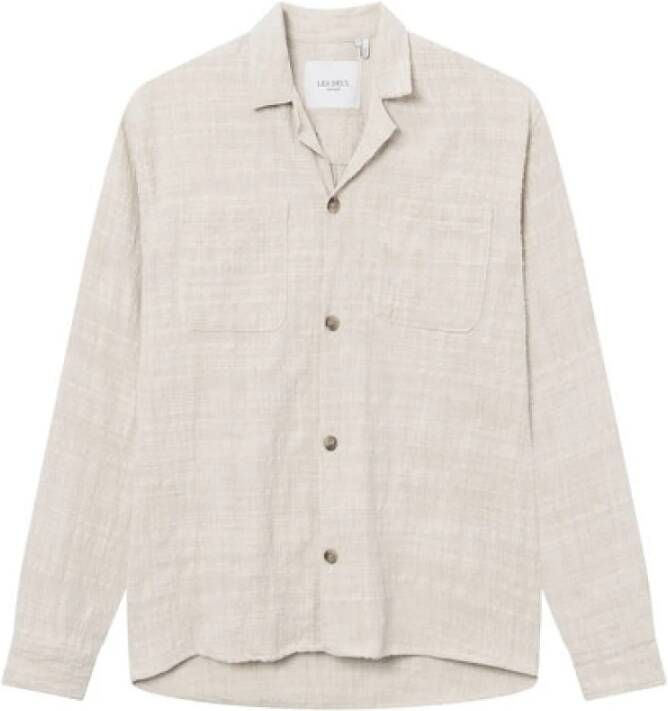 Les Deux Casual Shirts Beige Heren