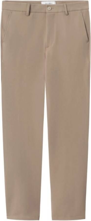 Les Deux Chinos Bruin Heren