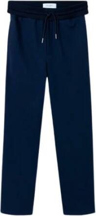 Les Deux Donker Navy Ivory Track Broek Blauw Heren