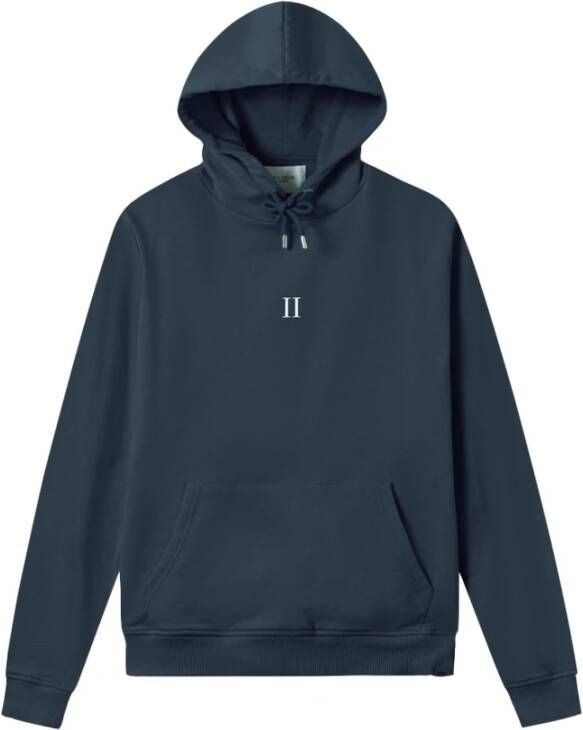 Les Deux Mini Encore Hoodie Blauw Heren