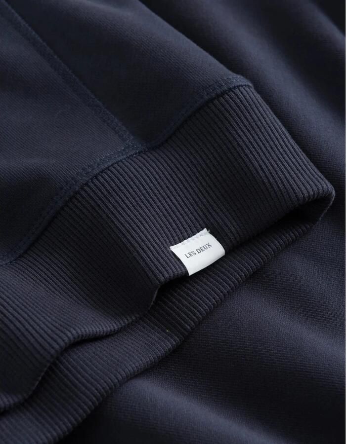 Les Deux Lens Sweatshirt Simpele Stijl Veelzijdige Crewneck Blue Heren - Foto 3