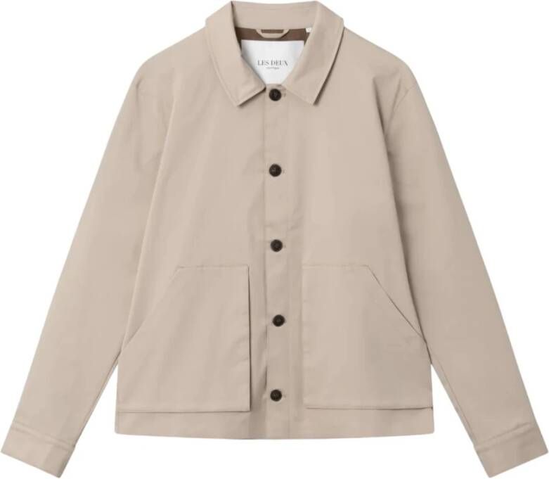 Les Deux Light Jackets Beige Heren