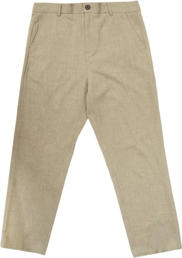 Les Deux Mélange Sabbia Broek Beige Heren