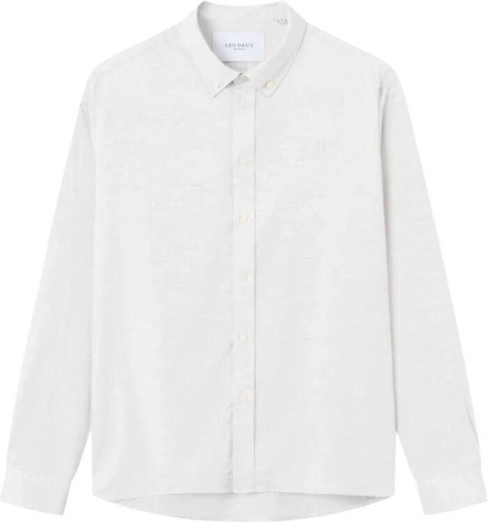 Les Deux Overhemd lange mouw White Heren