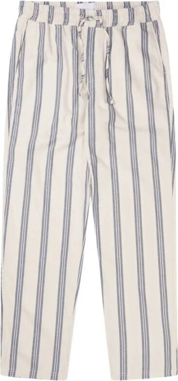 Les Deux Slim-fit Trousers Beige Heren