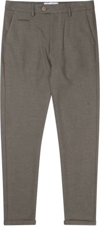 Les Deux Stijlvolle Chino`s voor Heren Upgrade je Garderobe! Grijs Heren