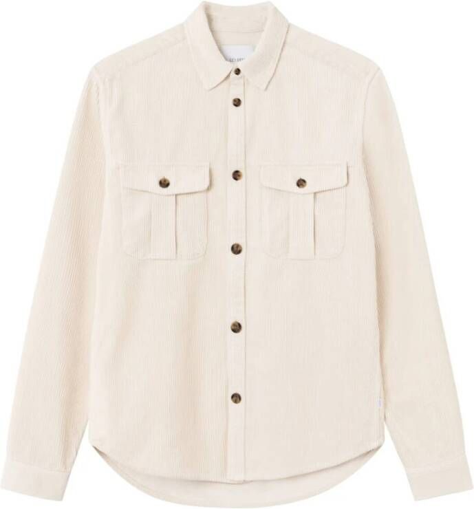 Les Deux Stijlvolle Overshirt voor Heren Beige Heren