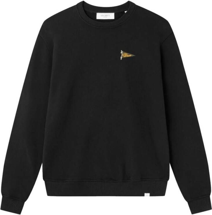 Les Deux Sweatshirt Zwart Heren