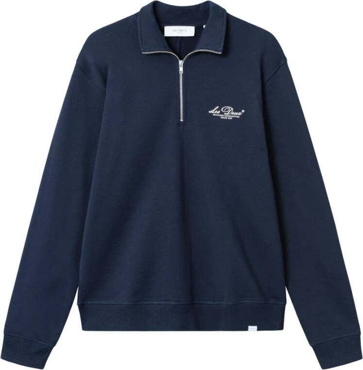 Les Deux Sweatshirts Blauw Heren