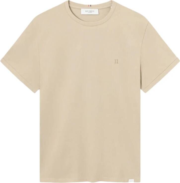 Les Deux T-Shirts Beige Heren