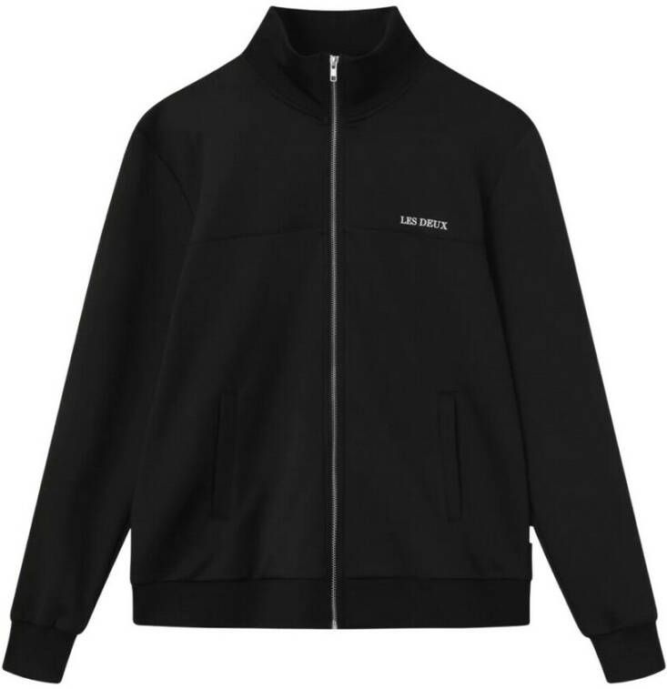 LES DEUX Heren Truien & Vesten Ballier Track Jacket Zwart - Foto 5