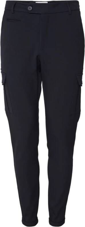 Les Deux Zoals Cargo broek Blauw Heren