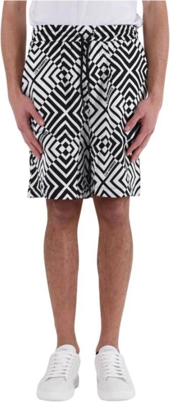 Les Hommes Casual Shorts Wit Heren