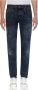Les Hommes Broek LKD320 512U | 5 Pocket Slim Fit Jeans - Thumbnail 2