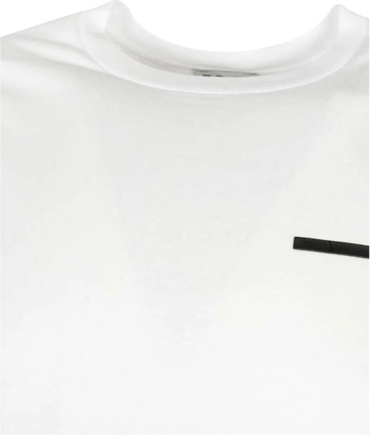 Les Hommes T-shirt Korte Mouw UHT214 700P | Typography T-Shirt