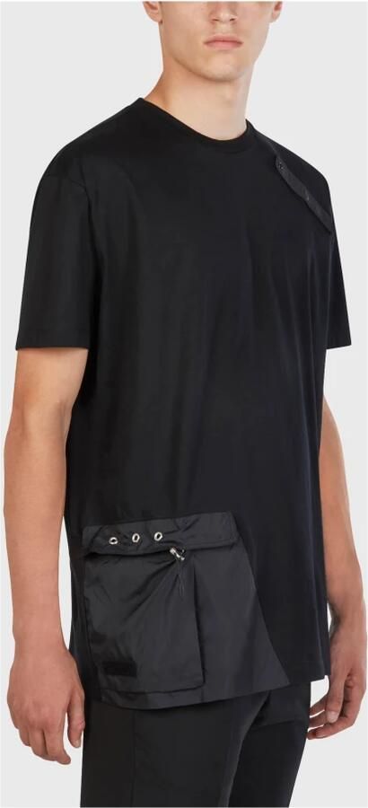 Les Hommes T-shirt Korte Mouw LKT152 703 | Oversized Fit Mercerized Cotton T-Shirt - Foto 3