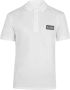 Les Hommes Polo Shirt Korte Mouw LKT500 731U | Slim Fit Pique Polo with Metal Logo - Thumbnail 2