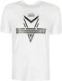 Les Hommes T-shirt; darts; White Heren - Thumbnail 1