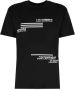 Les Hommes T-shirt hedendaags Zwart Heren - Thumbnail 1