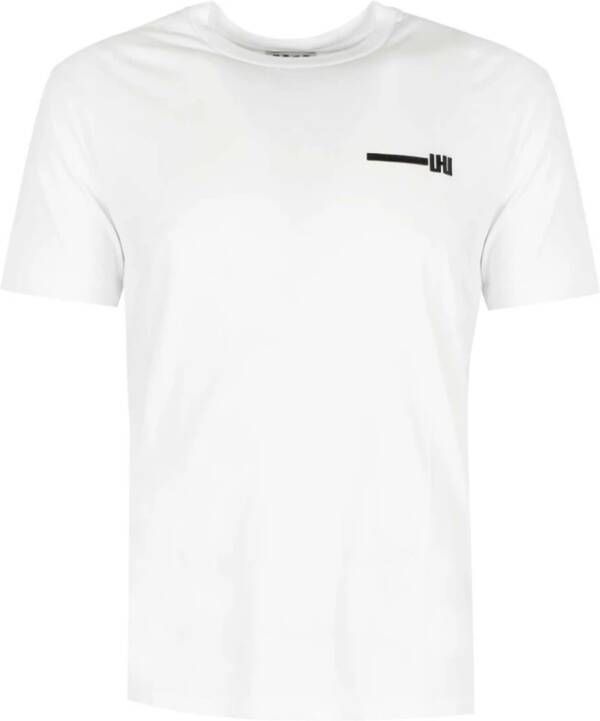 Les Hommes T-shirt ;Urzn; Wit Heren