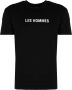 Les Hommes T-Shirts Zwart Heren - Thumbnail 1
