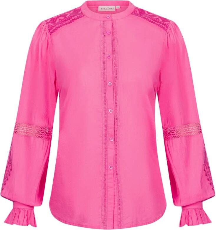 LES Icônes Shirts Roze Dames