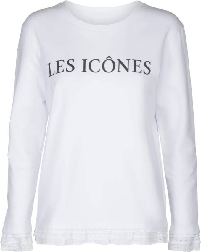 LES Icônes Sweatshirts Wit Dames