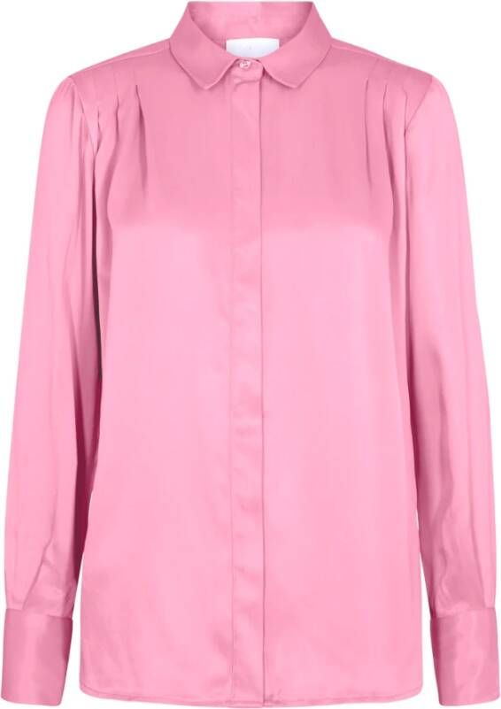 Levete Room Amira 6 Shirt Upgrade Jouw Garderobe met Dit Elegante Stuk Roze Dames
