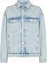 Levete Room Aston 1 Denim Jack voor Dames Blauw Dames - Thumbnail 1