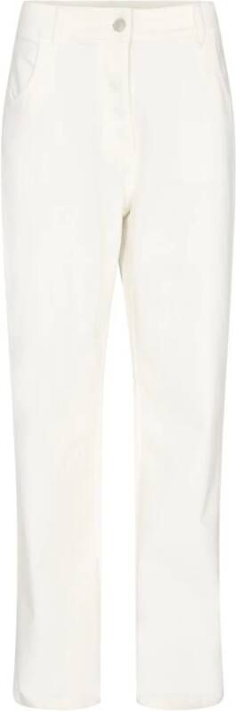 Levete Room Aurora 1 Jeans Stijlvolle en comfortabele straight broek White Dames