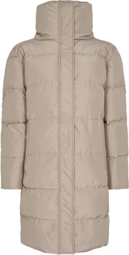 Levete Room Down Jackets Beige Dames