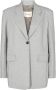 Levete Room Elegante Blazer voor Dames Grijs Dames - Thumbnail 1