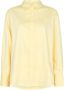Levete Room Isla Solid 61 Shirt Upgrade Jouw Garderobe Yellow Dames - Thumbnail 1