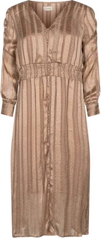 Levete Room Jurken Beige Dames